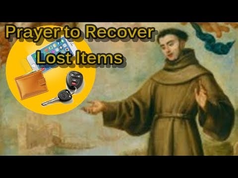 who is the saint of lost things